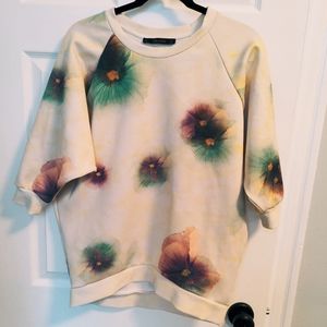 Floral Zara sweatshirt